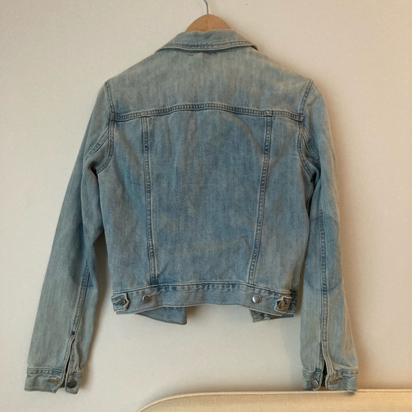 Denim jacket with NO FUN patch - Picture 2 of 6